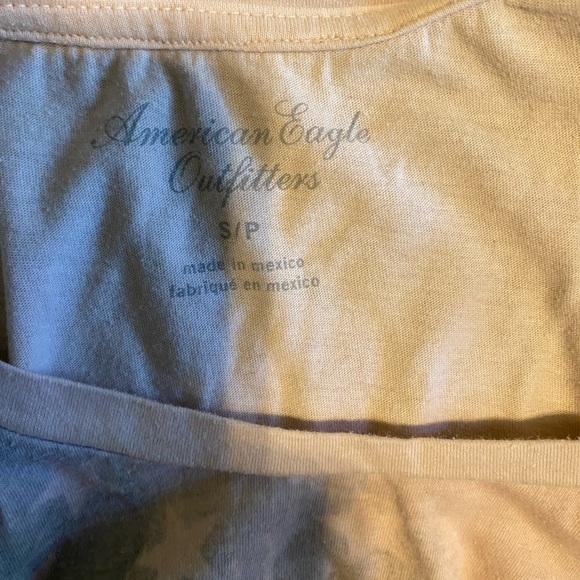 American Eagle Flag Pink cropped-tank top - Picture 3 of 3